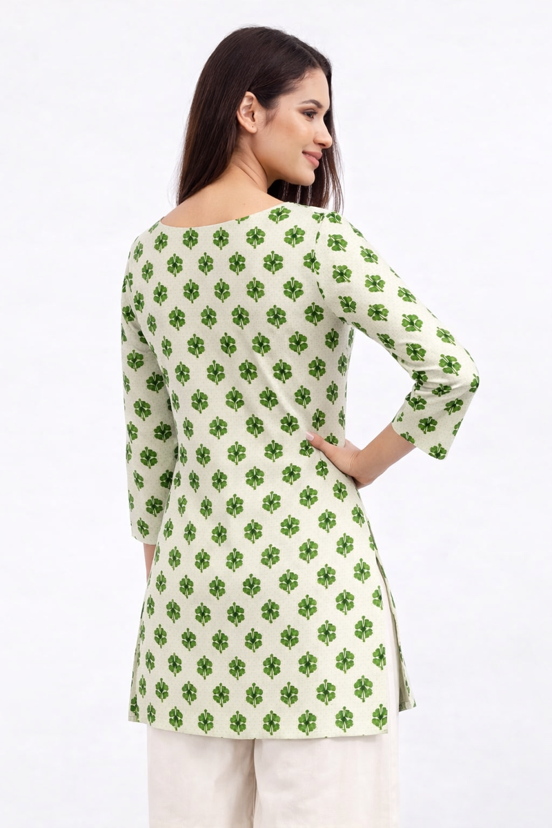 Ethnic Printed Cotton Kurti