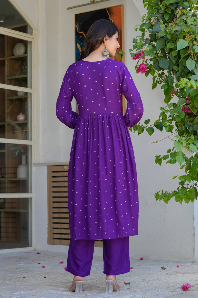 Chikankari Embroidered Kurta Palazzo Set with Dupatta
