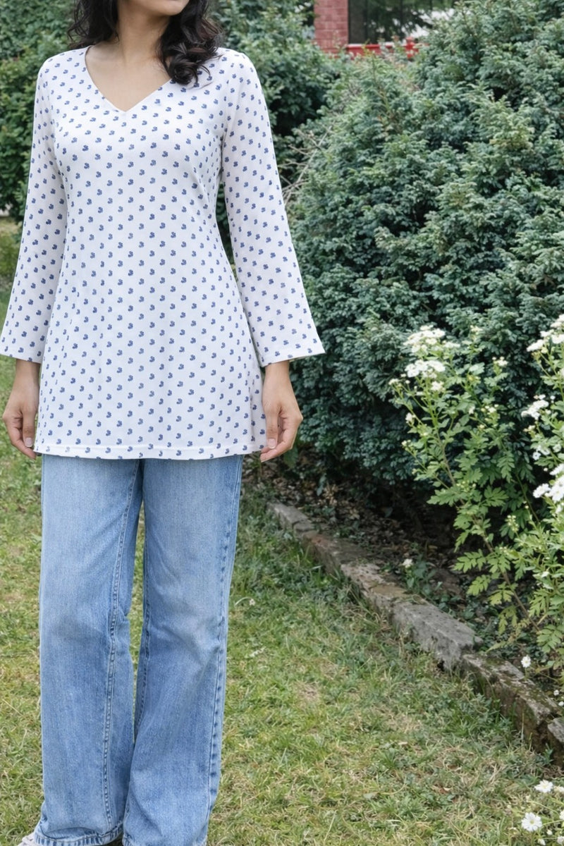 Women Premium Printed Cotton Kurtis