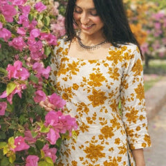 Women Premium Printed Cotton Kurtis